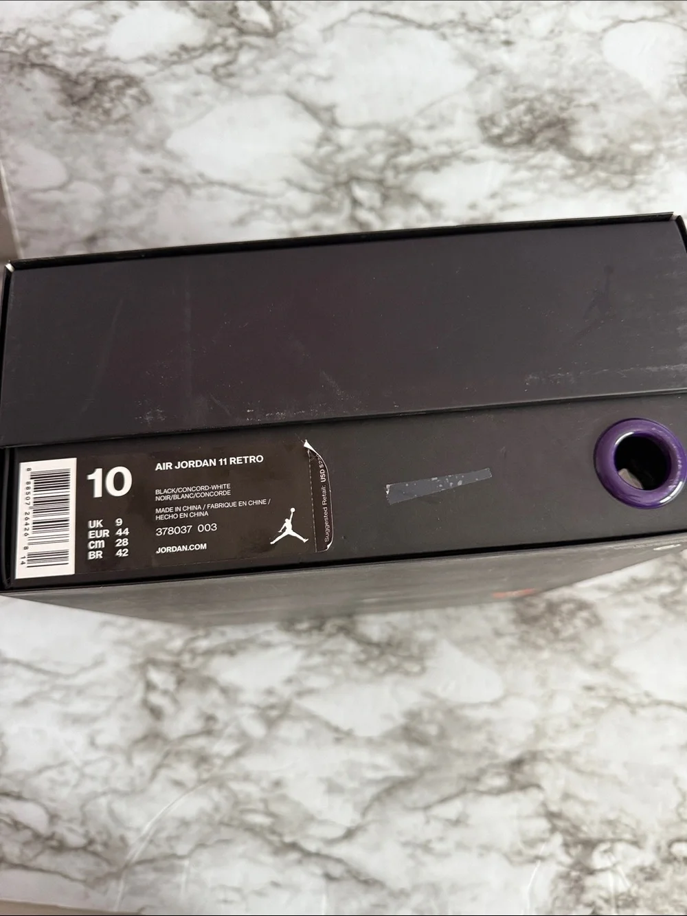 Box Only Air Jordan Retro 11 Concord